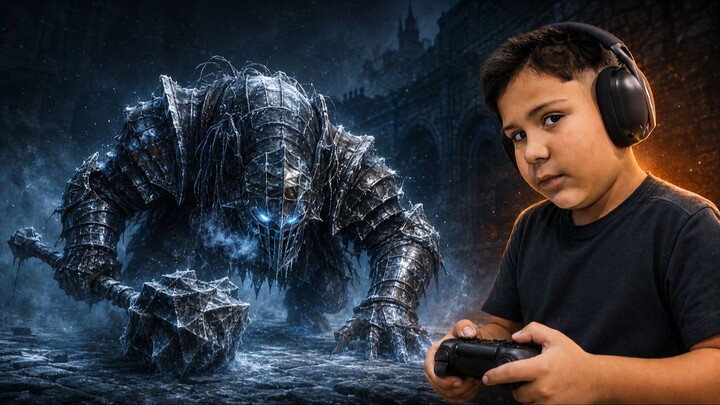 Criança vs Dark Souls 3