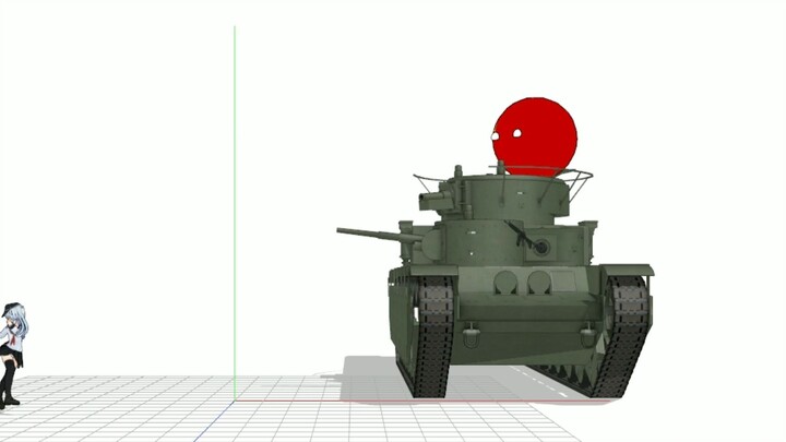 【MMD】 T-35 甩葱歌