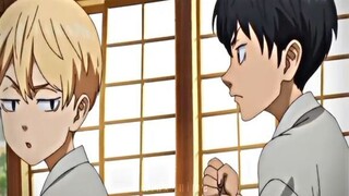 masa kecil mikey, baji dan emma