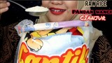 PANDAN WANGI||ASMR RAW RICE EATING || RAW RICE || MAKAN BERAS MENTAH PAKE CENTONG || ASMR INDONESI