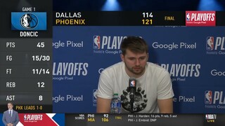 I'm tired of the laziness and lousy defence - Luka Doncic on Suns def Mavericks Playoffs West Semi