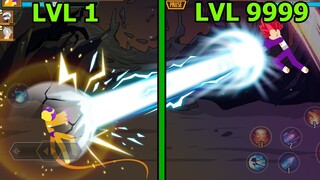 Người Que Đại Chiến Rồng Thần Songoku Super Saiyan Blue Vs FRIEZA - Stickman - Top Game Android Ios