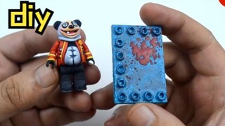 Manusia panda aneh DIY, apakah ini modifikasi dari Donald Duck? !