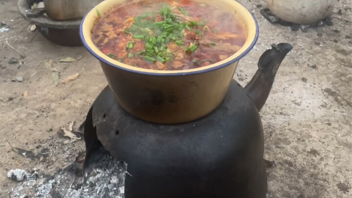 Silken Tofu with Beef Slices