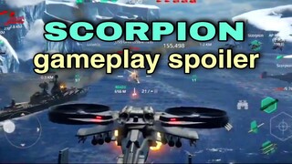 Modern Warships: SCORPION Helicopter gameplay spoiler. latest update.