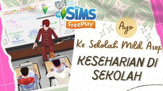 AYO KE SEKOLAH MILIK ASEP. KESEHARIAN DI SEKOLAH. GAME THE SIMS FREEPLAY