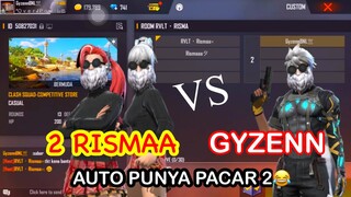 GYZENN VS 2 RISMAA😍 AUTO PUNYA PACAR 2😂