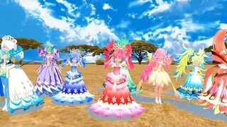 【MMDふたご姫】プリンセスでyellow