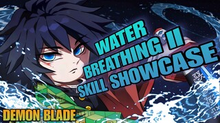 Demon Blade - Water Breathing Skill Showcase | Roblox