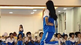 I'm auditioning for the club! I have zero background—this is the first dance I've ever learned Σ( ° 