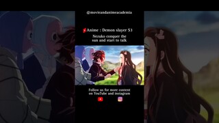 😍Nezuko start to speak ||  Demon slayer edits #shorts #shortsfeed #demonslayer #nezuko #animeedit