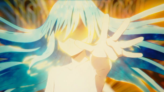 Daikenja saat ber-evolusi menjadi rapahel-chan