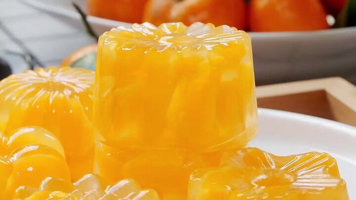 Quýt đường Tết ăn không hết vẫn cứu được! Làm ngay món thạch nhỏ dẻo dai, dai dai nào!