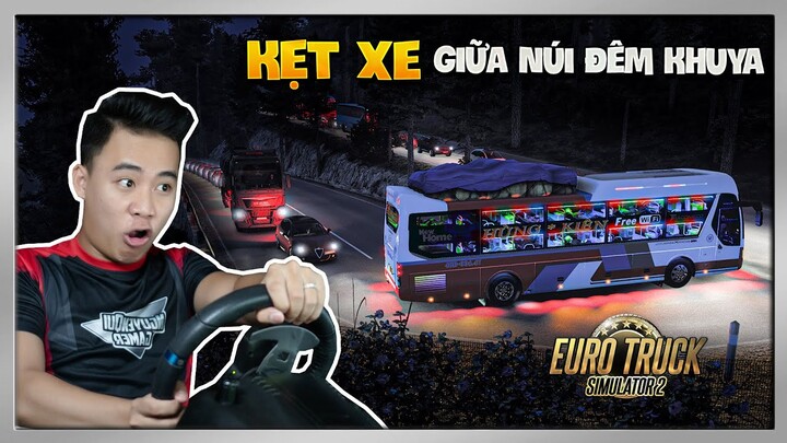 ETS2 - Chuyến Xe Giường Nằm "Hùng Kiên" Bị Kẹt Giữa Đèo Trong Đêm Khuya