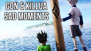 Gon & killua sad moment