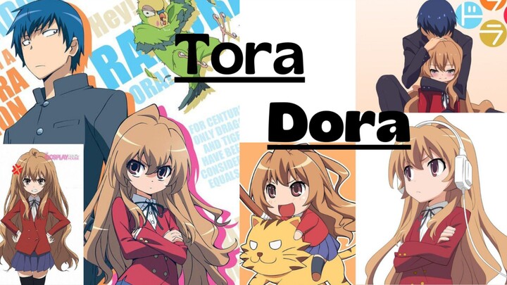 drawing and coloring anime Tora dora