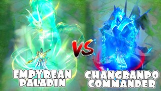 Zilong Revamp Changbanpo Commander VS Empyrean Paladin Skin Comparison