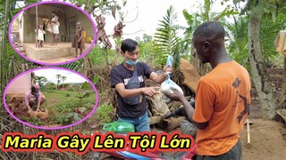 Tặng Vật Nuôi đầu tiên cho nhà Antonio và cái kết||2Q Vlogs cuộc sống châu phi