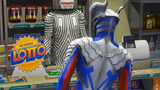 Ultraman Zero was defeated by the little monster