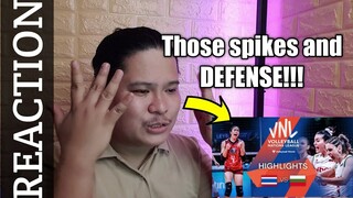 🇹🇭 THA vs. 🇧🇬 BUL - Highlights Week 1 | Women's VNL 2022 REACTION || Jethology