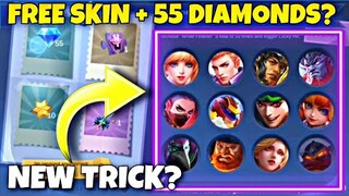 FREE SKIN + FREE 55 DIAMONDS? NEW EVENT MOBILE LEGENDS 2021 | FREE SKIN ML 2021 - NEW UPDATE ML