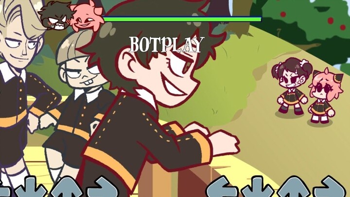 Babs Seed แต่ Anya, Damian และ Becky ร้องเพลงนี้ [Spy x Family Reskin _ FNF Funkin'