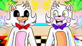 Funtime Foxy Switches Bodies With His Girlfriend In Minecraft FNAF