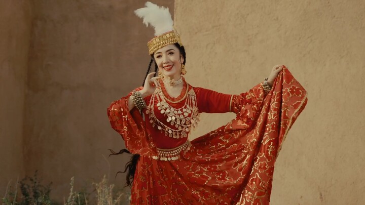 Uzbek dance "Hux Purah"