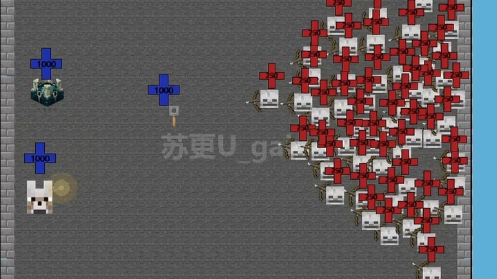 MC Zombie Tide Simulation: Three-Man Squad vs. 50 Skeletons—Who Will Win?