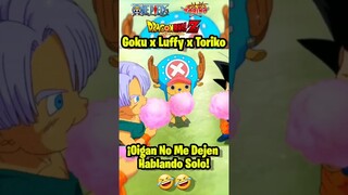 Dragon Ball Z × One Piece × Toriko Crossover Escena De La Comida_#DragonBallZ #OnePiece #Toriko