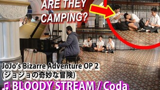 [ÂM NHẠC][Chơi nhạc cụ] Chơi piano BLOODY STREAM|Diễn trên đường phố