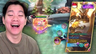 Review Skin Epic Uranus, Langsung Kita Cosplay Jadi Lord High!! - Mobile Legends