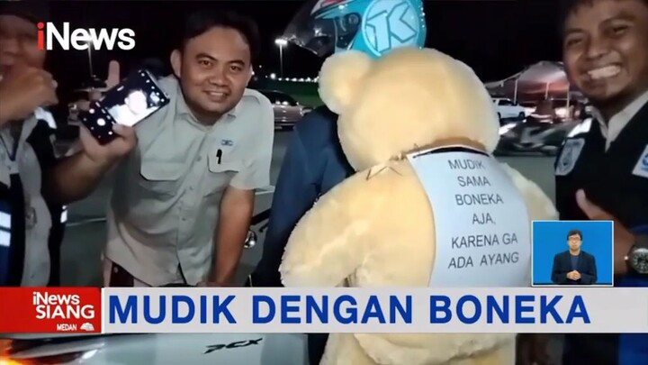 mudik sama boneka aja