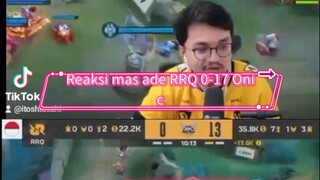 reaksi mas ade RRQ dicukur abis sama Onic😛👆🏻