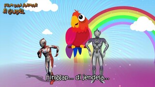 Lagu Burung kakak tua Lucu Versi Ultraman Joget