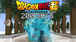I Played Minecraft Dragon Ball Super For 200 DAYS… This Is What Happened