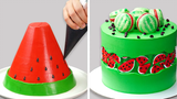 สูตรเค้กแตงโมแสนอร่อย 🍉 วิธีทำฟรุตเค้กง่ายๆ 🍍 สอนการตกแต่งเค้กที่น่าตื่นตาตื่นใจ