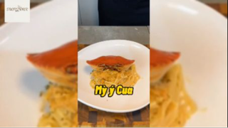 Cách làm mỳ Ý cua #anngon