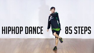 OLD SCHOOL HIPHOP DANCE | 85 Basic Dance Steps