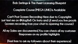 Bob Serlings & The Asset Licensing Blueprint course download