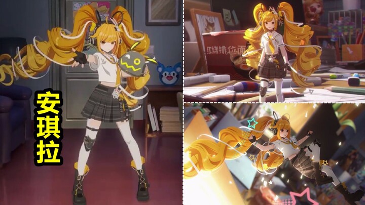 Trang phục mới của Angela – “Hành trình kỳ thú thời gian” đã lộ diện! Cô nàng manga 2D với mái tóc đ