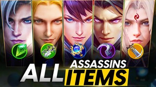 THE BEST ITEMS FOR EVERY ASSASSIN IN THE META TO REACH MYTHIC IN SEASON 25