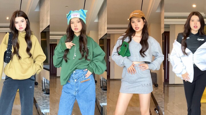 12 Gaya Padu Padan Sweater! Untuk di Rumah/Komuter/Nge-POP/Bernyanyi di Diskotik! Tebal dan Tipis—Se