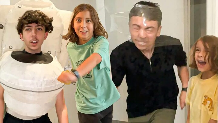 لم يتوقع الاب هذا من اطفاله