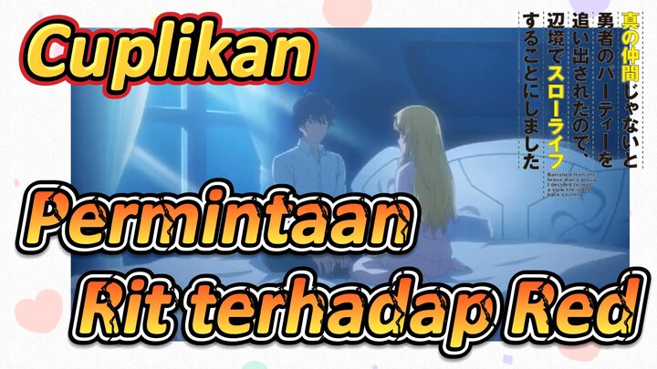 Cuplikan | Permintaan Rit terhadap Red