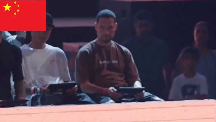 bgirl 671's explosive moment comes from Chinese street dance breaking (bboy street dance)