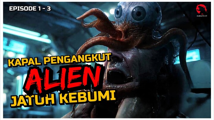 KAPAL PENGANGKUT ALIEN JATUH KEBUMI, MANUSIA BEREBUT MENDAPATKANNYA | ALUR CERITA