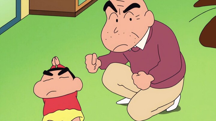 Japan's latest episode of Crayon Shin-chan: Gin no Suke teaches Shin-chan the secret to faking sleep