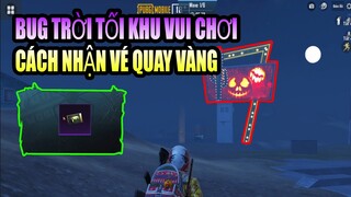 Hướng Dẫn Bug Trời Tối Trong Khu Vui Chơi Và Cách Nhận Vé Quay Vàng - Bug Cheer Park Pubg Mobile