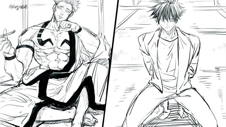 【咒术回战｜宿伏】虎子和宿傩大爷为了惠惠大打出手会怎样？